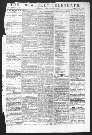 The Tri-Weekly Telegraph (Houston, Tex.), Vol. 28, No. 35, Ed. 1 Friday, June 6, 1862