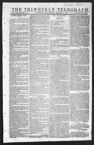The Tri-Weekly Telegraph (Houston, Tex.), Vol. 28, No. 151, Ed. 1 Wednesday, March 4, 1863