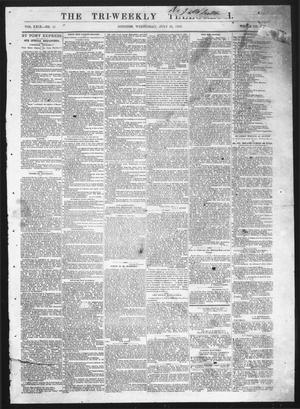 Primary view of object titled 'The Tri-Weekly Telegraph (Houston, Tex.), Vol. 29, No. 55, Ed. 1 Wednesday, July 22, 1863'.