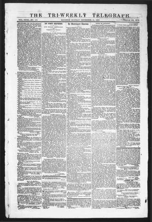 Primary view of object titled 'The Tri-Weekly Telegraph (Houston, Tex.), Vol. 29, No. 121, Ed. 1 Monday, December 28, 1863'.