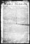 Thumbnail image of item number 1 in: 'Weekly Telegraph (Houston, Tex.), Vol. 34, No. 48, Ed. 1 Thursday, March 25, 1869'.