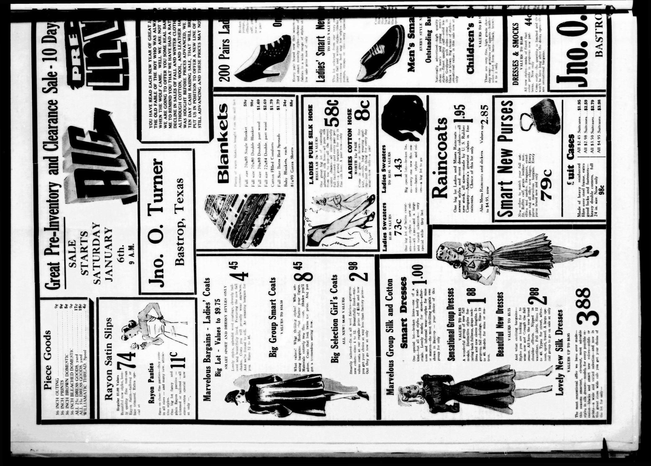 Bastrop Advertiser (Bastrop, Tex.), Vol. 86, No. 42, Ed. 1 Thursday, January 4, 1940
                                                
                                                    [Sequence #]: 2 of 6
                                                