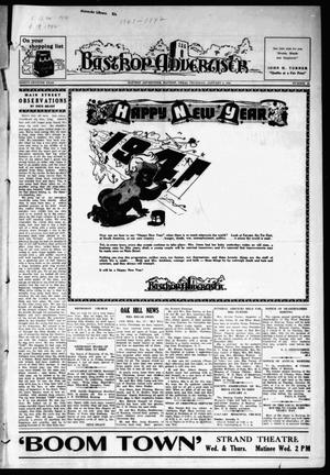 Bastrop Advertiser (Bastrop, Tex.), Vol. 87, No. 42, Ed. 1 Thursday, January 2, 1941