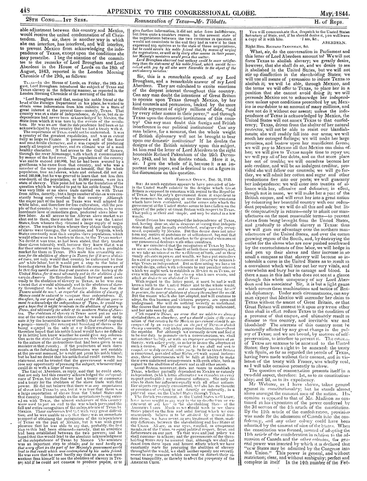 The Congressional Globe, Volume 13, Part 2: Twenty-Eighth Congress, First Session
                                                
                                                    448
                                                