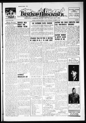 Primary view of object titled 'Bastrop Advertiser (Bastrop, Tex.), Vol. 89, No. 34, Ed. 1 Thursday, November 12, 1942'.
