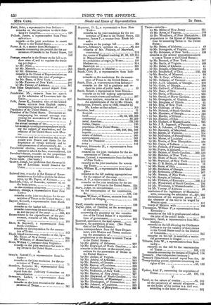 Congressional Globe (Permanent Edition) Volume 85: 28th Congress, 2nd session, Appendix