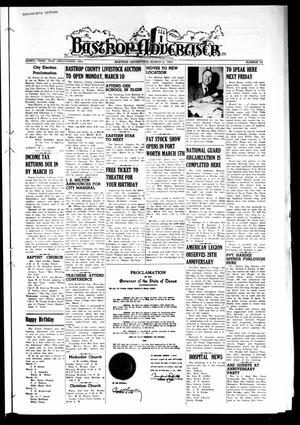 Bastrop Advertiser (Bastrop, Tex.), Vol. 93, No. 51, Ed. 1 Thursday, March 6, 1947