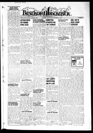 Primary view of object titled 'Bastrop Advertiser (Bastrop, Tex.), Vol. 95, No. 40, Ed. 1 Thursday, December 11, 1947'.