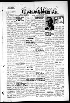 Bastrop Advertiser (Bastrop, Tex.), Vol. 95, No. 50, Ed. 1 Thursday, February 19, 1948