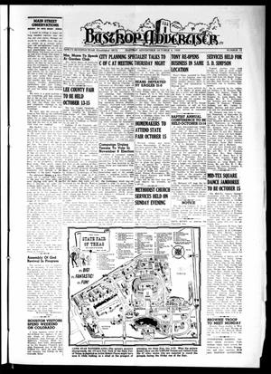 Bastrop Advertiser (Bastrop, Tex.), Vol. 97, No. 32, Ed. 1 Thursday, October 6, 1949