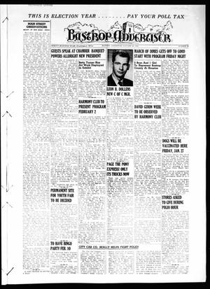 Bastrop Advertiser (Bastrop, Tex.), Vol. 97, No. 48, Ed. 1 Thursday, January 26, 1950