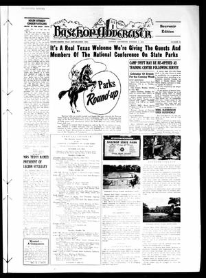 Bastrop Advertiser (Bastrop, Tex.), Vol. 98, No. 31, Ed. 1 Thursday, October 5, 1950