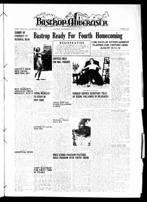 Bastrop Advertiser (Bastrop, Tex.), Vol. 99, No. 24, Ed. 1 Thursday, August 9, 1951