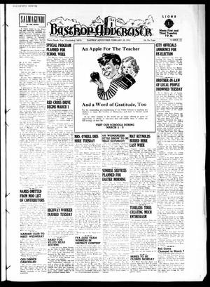 Bastrop Advertiser (Bastrop, Tex.), Vol. 99, No. 53, Ed. 1 Thursday, February 28, 1952