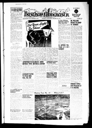 Bastrop Advertiser (Bastrop, Tex.), Vol. 100, No. 48, Ed. 1 Thursday, January 29, 1953