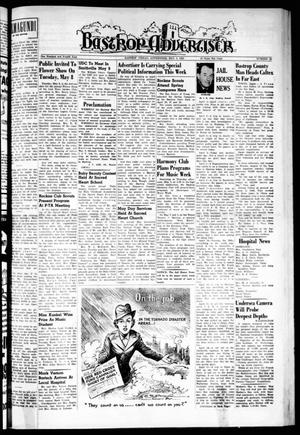 Bastrop Advertiser (Bastrop, Tex.), Vol. 104, No. 10, Ed. 1 Thursday, May 3, 1956