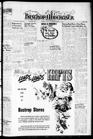 Bastrop Advertiser (Bastrop, Tex.), Vol. 107, No. 41, Ed. 1 Thursday, December 10, 1959