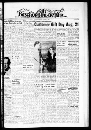 Bastrop Advertiser (Bastrop, Tex.), Vol. 110, No. 25, Ed. 1 Thursday, August 16, 1962