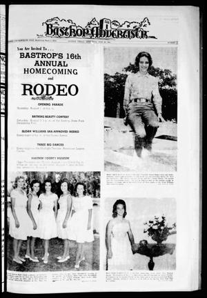 Bastrop Advertiser (Bastrop, Tex.), Vol. 111, No. 21, Ed. 1 Thursday, July 25, 1963