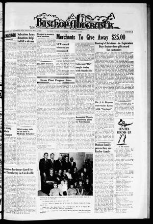 Primary view of object titled 'Bastrop Advertiser (Bastrop, Tex.), Vol. 111, No. 29, Ed. 1 Thursday, September 19, 1963'.