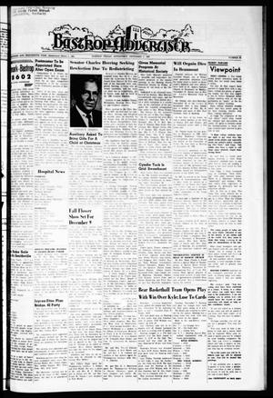 Bastrop Advertiser (Bastrop, Tex.), Vol. 113, No. 40, Ed. 1 Thursday, December 2, 1965
