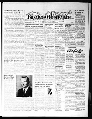 Bastrop Advertiser and Bastrop County News (Bastrop, Tex.), Vol. [115], No. 28, Ed. 1 Thursday, September 12, 1968