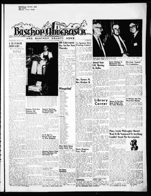 Bastrop Advertiser and Bastrop County News (Bastrop, Tex.), Vol. [116], No. 36, Ed. 1 Thursday, November 6, 1969