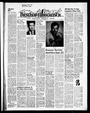 Bastrop Advertiser and Bastrop County News (Bastrop, Tex.), Vol. [118], No. 31, Ed. 1 Thursday, September 30, 1971