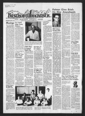 Bastrop Advertiser and Bastrop County News (Bastrop, Tex.), Vol. [120], No. 36, Ed. 1 Thursday, November 1, 1973