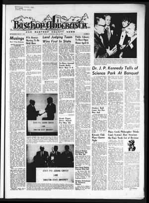 Bastrop Advertiser and Bastrop County News (Bastrop, Tex.), Vol. [121], No. 8, Ed. 1 Thursday, April 25, 1974
