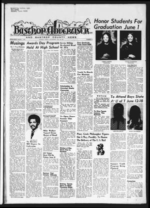 Bastrop Advertiser and Bastrop County News (Bastrop, Tex.), Vol. [121], No. 13, Ed. 1 Thursday, May 30, 1974