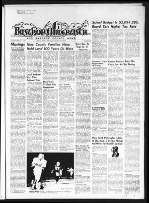 Bastrop Advertiser and Bastrop County News (Bastrop, Tex.), Vol. [121], No. 29, Ed. 1 Thursday, September 19, 1974