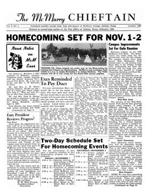 Chieftain, Volume 6, Number 2, October 1957