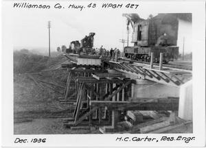 [Photograph of the Construction of u.s. Hwy 43]