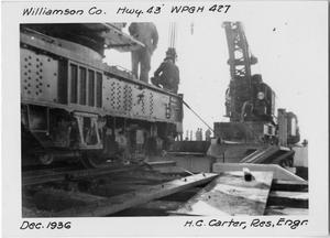 Primary view of object titled '[Photograph of Construction Site #2]'.