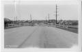 Primary view of [Photograph of Barricades at East End of Project]