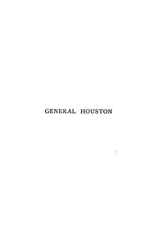 Primary view of object titled 'Life of General Houston, 1793-1863'.