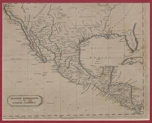 Primary view of Spanish dominions in North America