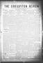 Newspaper: The Crosbyton Review. (Crosbyton, Tex.), Vol. 4, No. 27, Ed. 1 Thursd…