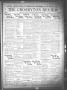 Thumbnail image of item number 1 in: 'The Crosbyton Review. (Crosbyton, Tex.), Vol. 16, No. 34, Ed. 1 Friday, September 5, 1924'.