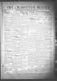 Thumbnail image of item number 1 in: 'The Crosbyton Review. (Crosbyton, Tex.), Vol. 18, No. 40, Ed. 1 Friday, October 15, 1926'.