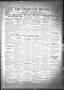 Thumbnail image of item number 1 in: 'The Crosbyton Review. (Crosbyton, Tex.), Vol. 25, No. 7, Ed. 1 Friday, February 17, 1933'.