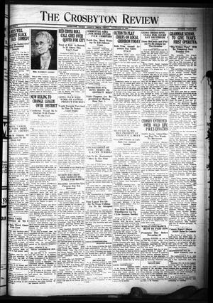 The Crosbyton Review. (Crosbyton, Tex.), Vol. 30, No. 46, Ed. 1 Friday, November 18, 1938