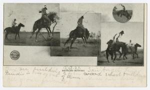 Primary view of object titled '[Postcard from Rose Chamberlin to Junia Roberts Osterhout, October 27, 1908]'.