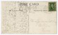 Thumbnail image of item number 2 in: '[Postcard from Rose Chamberlin to Junia Roberts Osterhout, October 27, 1908]'.