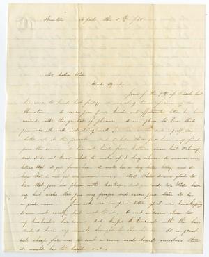 [Letter from Jennie to Bettie Wade, April 5, 1868]
