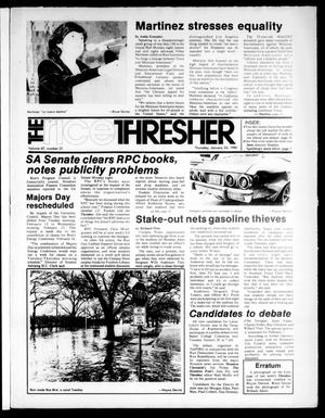 The Rice Thresher (Houston, Tex.), Vol. 67, No. 21, Ed. 1 Thursday, January 24, 1980
