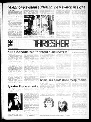 The Rice Thresher (Houston, Tex.), Vol. 70, No. 7, Ed. 1 Friday, September 24, 1982
