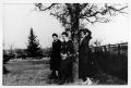 Thumbnail image of item number 1 in: '[Estella Kettner and Friends Standing by a Tree]'.