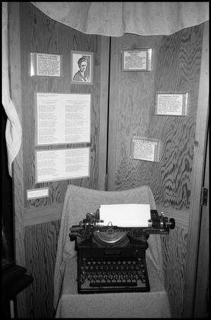 [Photograph of an Exhibit in Gillespie County Historical Society]